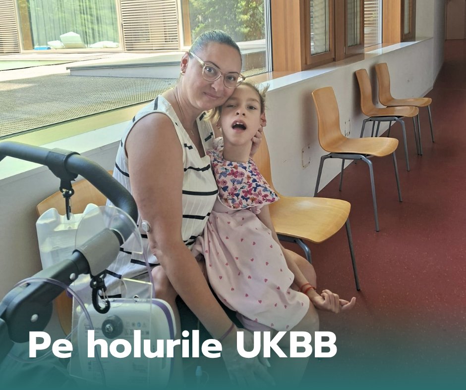 Mama și Sofia pe holurile UKBB, Elveția